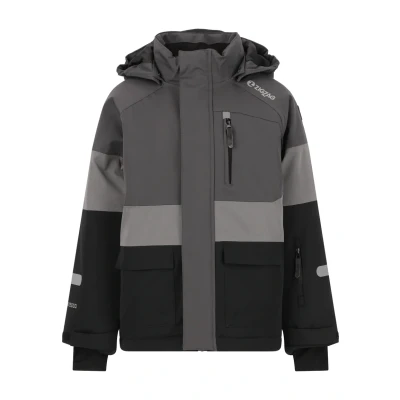 Abbildung von Zigzag Regenjacke / wasserabweisende Jacke für Kinder, Größe: 92, 1001 black