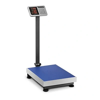 Abbildung von Steinberg Systems Präzisionswaage Plattformwaage 150 kg/ 20 g Bodenwaage Paketwaage Industriewaage 60x45