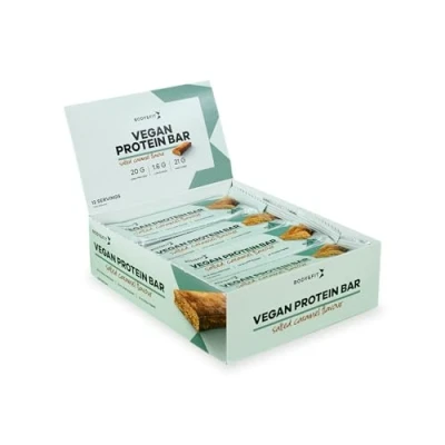 Abbildung von Body&amp;Fit Vegan Protein Bar Salted Caramel 12 Riegel (720 g)