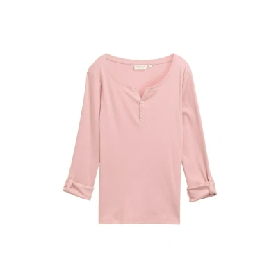Abbildung von TOM TAILOR Damen 1024036 T Shirt, 11055 Morning Pink, S