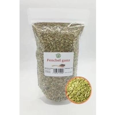 Abbildung von K T 250 g Fenchel ganz getrocknet Fenchelsamen Fenchelsaat 1A Qualität