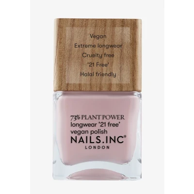 Abbildung von Nails Inc MANI MEDITATION Plant Power veganer Nagellack 73% Based, 100% Vegan &amp; Tierversuchsfrei Perfekte Maniküre, zartes Staub Rosa Für umweltbewusste Nail Art