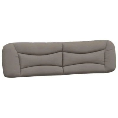 Abbildung von vidaXL Kopfteil Kissen Taupe 200 cm Stoff