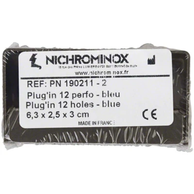 Abbildung von PLUG ́IN blau H30 Bohrerständer für 12 Instrumente