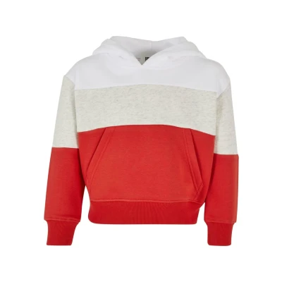 Abbildung von Urban Classics Oversize TONE Kapuzenpullover für Kinder, Größe: 158/164, White lightgrey hugered