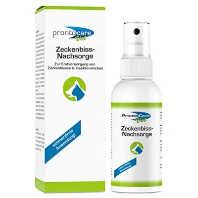 Abbildung von Prontocare Vet Zeckenspray 75ml optimale Nachsorge bei Zeckenbissen