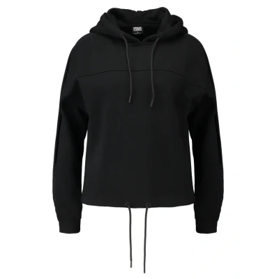 Abbildung von Urban Classics Ladies Inset Hoody Kapuzenpullover, Damen, Größe: XS, Black