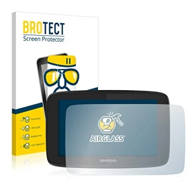 Abbildung von BROTECT Schutzglas für TomTom Go Professional 520 Schutzfolie Panzer Folie Glas [Extrem Kratzfest 9H, Anti Fingerprint, Ultra Transparent]
