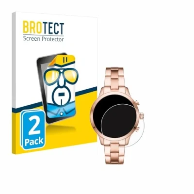 Abbildung von BROTECT (2 Stück Schutzfolie für Michael Kors Access Runway (41 mm) Displayschutz Folie Ultra Klar