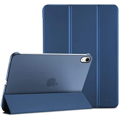 Abbildung von ProCase Hülle für iPad 10.Genaration 10.9 Zoll 2022 Modell A2696 A2757, Leicht Dünn Hart Schutzhülle Smart Case Cover Kompatibel mit 10 Gen Navy