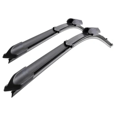 Abbildung von Mossa Vordere Scheibenwischer kompatibel mit Nissan Navara III (05.2005 2015) flache Wischerblätter. Wischerblätter Set für Frontscheibe (Fahrer + Beifahrerseite) (600 mm / 480 mm)