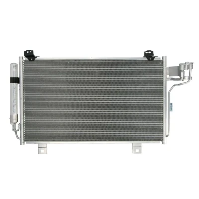 Abbildung von THERMOTEC KTT110727 Klimakondensator mit Trockner Aluminium 680 MAZDA: 3 Schrägheck, 6 Kombi, Limousine