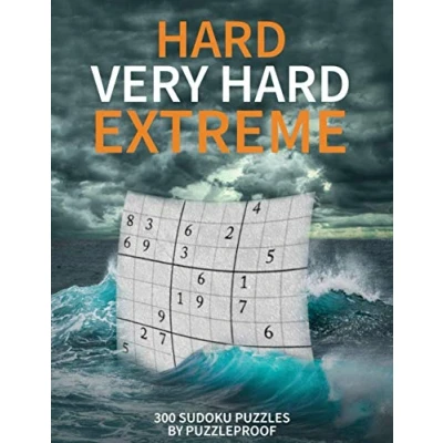 Abbildung von Hard Sudoku puzzle books vol. 1: Hard, Very and Extremely Total 300 puzzles to solve Includes solutions (Hard extreme, Band 1)