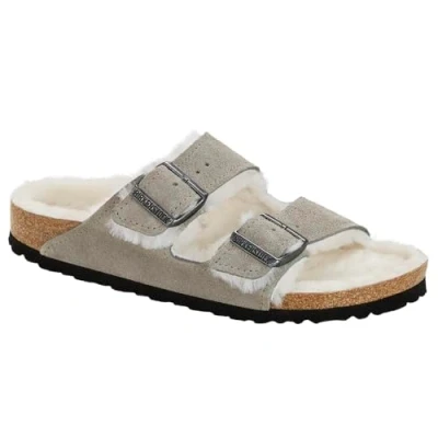Abbildung von Birkenstock Pantolette flach, Größe: 36, Stonecoin Schuhe