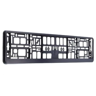 Abbildung von Carmotion Black Flexible License Plate Frame (PP/PS)