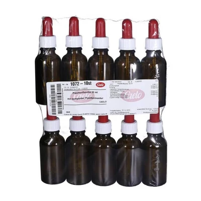 Abbildung von Pipettenflasche 30 ml m.kompl.Pipettenmo 10 St