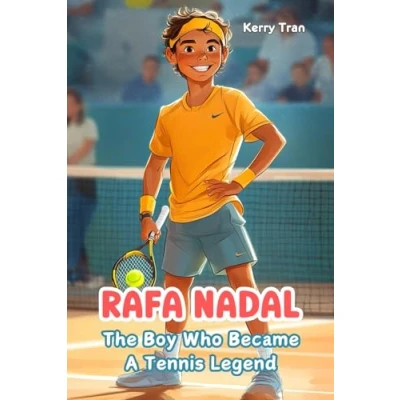 Abbildung von Rafa Nadal: The Boy Who Became a Tennis Legend: Illustrated Biography for Kids: Children&#039;s Book (Sports biographies kids)