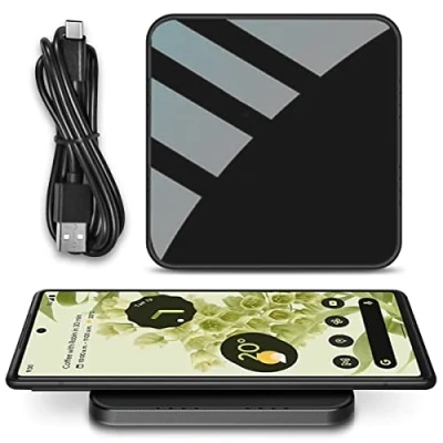 Abbildung von QI Induktive Ladestation 15W kompatibel mit Motorola Moto X30 Pro Induktionsladegerät Ladematte Wireless Charger Kabelloses Universal Schnellladegerät