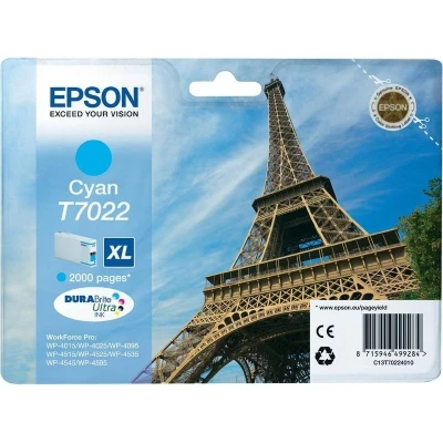 Abbildung von Epson T7022 (C13T70224010) Druckerpatrone Cyan