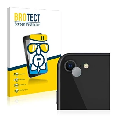 Abbildung von BROTECT Schutzglas für Apple iPhone SE 2 / 3 (NUR Kamera) Schutzfolie Panzer Folie Glas [Extrem Kratzfest 9H, Anti Fingerprint, Ultra Transparent]