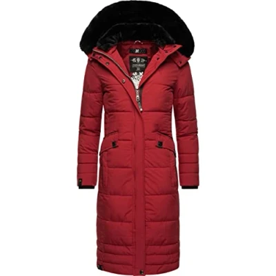 Abbildung von Navahoo Fahmiyaa Wintermantel, Damen, Größe: XS, Dark red