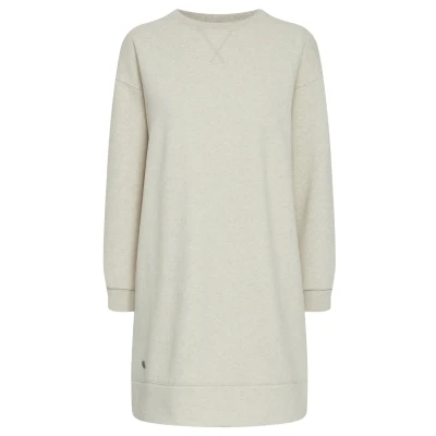 Abbildung von Oxmo Holly Freizeitkleid, Damen, Größe: Large, Oatmeal melange
