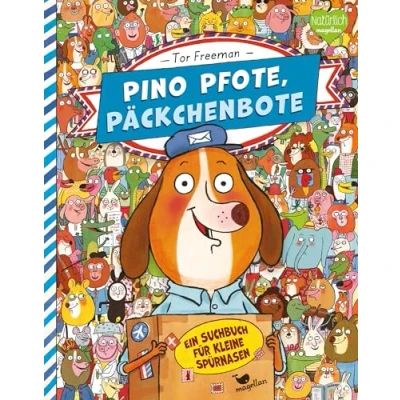 Abbildung von Pino Pfote, Päckchenbote Band 1: Ein Suchbuch für kleine Spürnasen
