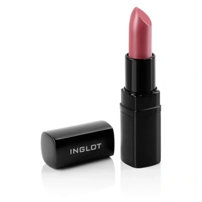 Abbildung von Inglot Lipstick Matte, Klassischer Matter Lippenstift, Angereichert mit Vitamin E, Avocado und Macadamia Öl Formel, Nährt die Lippen Schützt vor Trockenheit, 4,5 g : 417