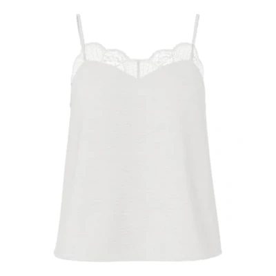 Abbildung von Pieces Top, Damen, Größe: XS, Bianco