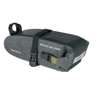 Abbildung von Satteltasche Basil Navigator Storm M 1.5 Liter 10 X 9 29 Cm Schwarz