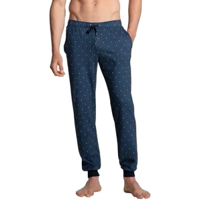 Abbildung von Calida MIT BÜNDCHEN Nachtwäsche Hose, Herren, Größe: Small, Indian blue
