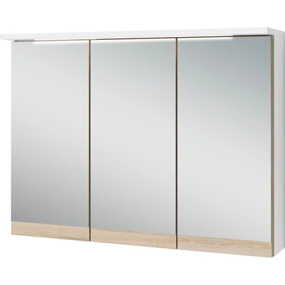 Abbildung von byLIVING Spiegelschrank Marino Breite 80 cm, mit soft close Türen, inklusive LED Beleuchtung