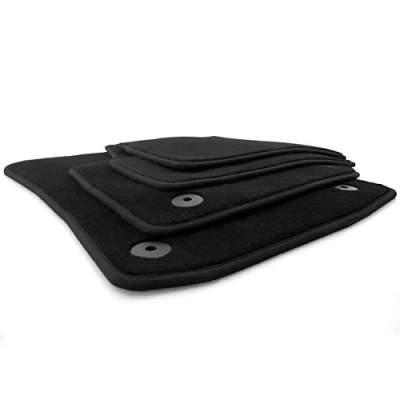 Abbildung von Fußmatten für Astra H Twintop Velours Matten in Original Qualität Automatten, 4 teilig, schwarz