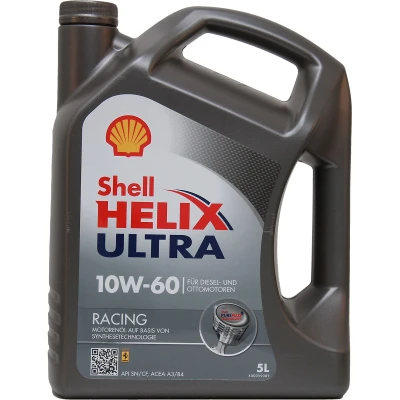 Abbildung von Shell Helix Ultra Racing 10W 60 5l Motoröl 550040761 ABARTH: 500 / 595 695 Schrägheck, 500C 595C 695C Cabrio, VOLKSWAGEN: Passat B5 Variant