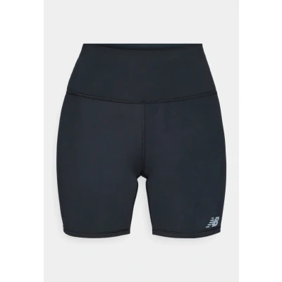 Abbildung von New Balance Harmony HIGH RISE Short Tights black, Damen, Größe: Large, Black