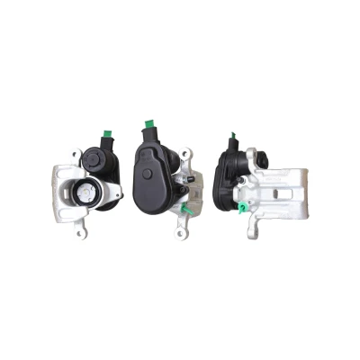 Abbildung von ELSTOCK 87 2508 Bremssattel Gusseisen Hinterachse rechts, hinter der Achse für Fahrzeuge mit elektrischer Feststellbremse HYUNDAI: i30 II Schrägheck