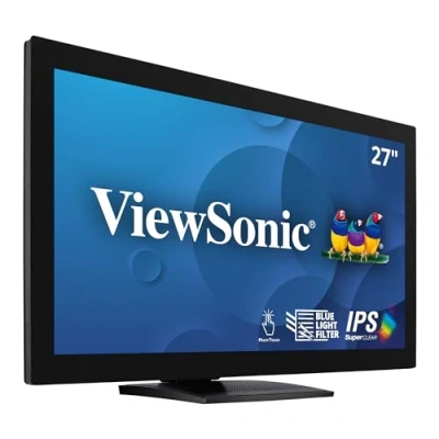 Abbildung von Viewsonic TD2760 68,2 cm (27 Zoll) Touch Monitor (Full HD, HDMI, DP, USB 3.2 Hub, Lautsprecher, 4 Jahre Austauschservice) Schwarz