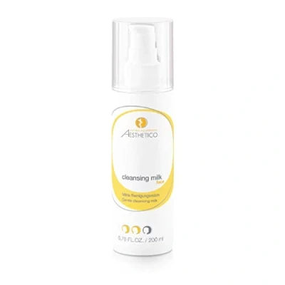Abbildung von AESTHETICO cleansing milk Milde seifenfreie Reinigungsmilch bei trockener oder Neurodermitishaut 3 x 200 ml