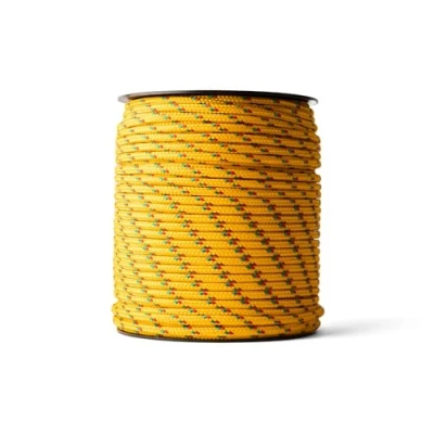 Abbildung von SNURO Polypropylen Seil (4mm, 100M) mit starkem PP Kernmaterial für hohe Stabilität Reißfeste Schnur Outdoor, Survival &amp; Garten reissfest leicht Bruchkraft 245 kg