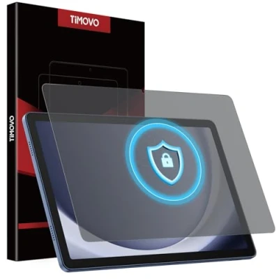 Abbildung von TiMOVO 1 Stück Anti Spy Schutzfolie für Galaxy Tab A9+ 11 2023, Sichtschutz Displayschutzfolie, Gehärtetes Glas, 9H Härte, Blasenfrei