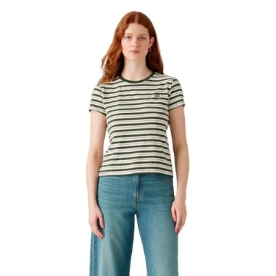 Abbildung von Levis T Shirt &quot;The perfect Tee&quot;, mit kleiner Logo Stickerei