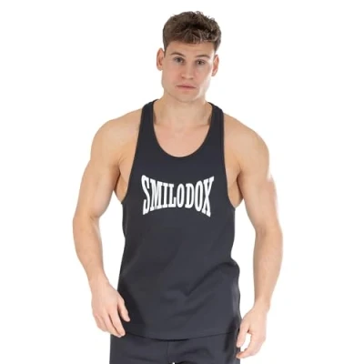 Abbildung von Smilodox Unterhemd/shirt, Herren, Größe: 3XL, Anthrazit