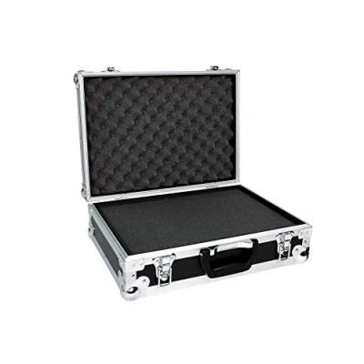 Abbildung von ROADINGER Universal Koffer Case FOAM, schwarz Flightcase mit Schaumeinlage, 420 x 120 295 mm (Innenmaß)