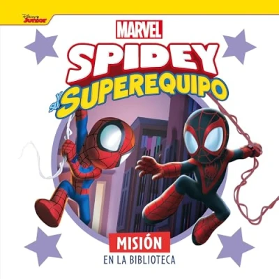 Abbildung von Spidey y su superequipo. Misión en la biblioteca: Cuento