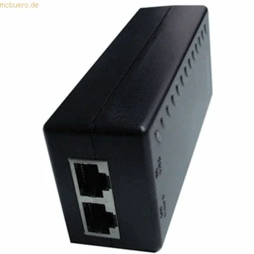 Abbildung von Wantec PoE Injector mit Netzteil