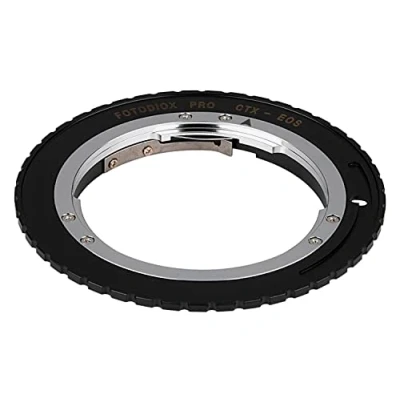 Abbildung von Fotodiox Pro Lens Mount Adapter Compatible with Contax/Yashica (CY) Lenses on Canon EOS EF/EF S Cameras