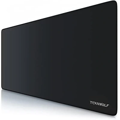 Abbildung von CSL XXL Speed Gaming Mauspad Titanwolf 900 x 400mm Mousepad Tischunterlage Large Size Perfekte Präzision und Geschwindigkeit