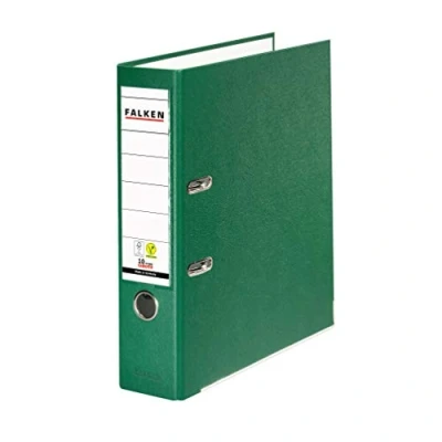 Abbildung von Falken Ordner PP Color A4 80mm vegan grün