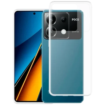 Abbildung von Just in Case TPU Back Cover Durchsichtig Poco X6