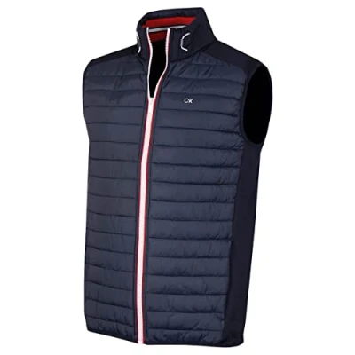 Abbildung von Calvin Klein Herren Hybrid Gilet Navy S.